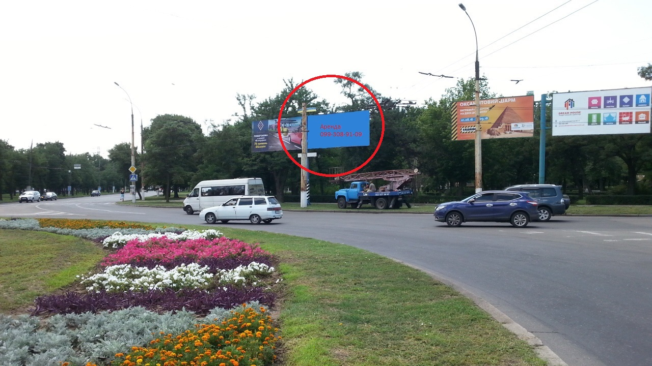 Billboard Mykolaiv,  (VIP)Херсонское шоссе / пр. Богоявленский (правая)