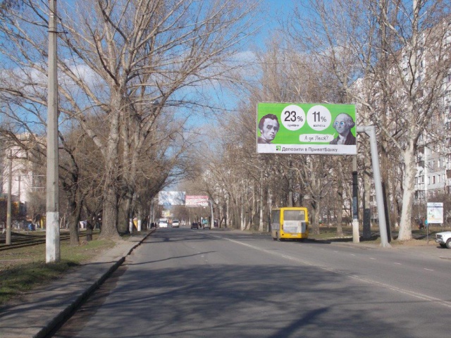 Billboard Odessa,  Dobrovol's'kogo av., 76 - 7-a Suvorivs'ka st. (do st. Zabolotnogo)
