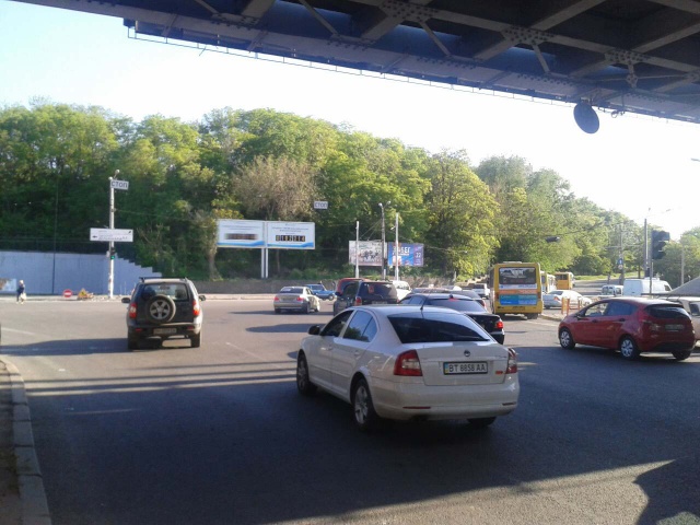 Prismatron, prism Odessa,  Balkivs'ka st. (Hersons'kij skver) - Golovatogo Otamana st. (pravij)