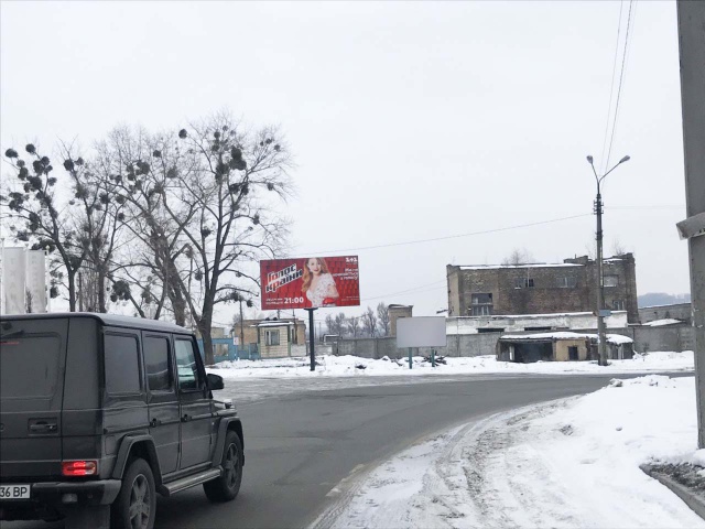 Billboard Kyiv,  Prical'na st. - Klemanskaa st.