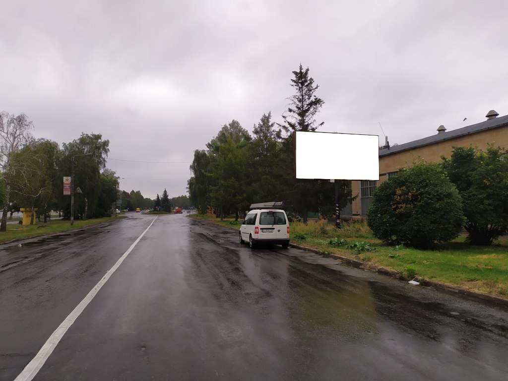 Billboard Lubny,  prospekt Volodimirs'kij, bila budivli No167