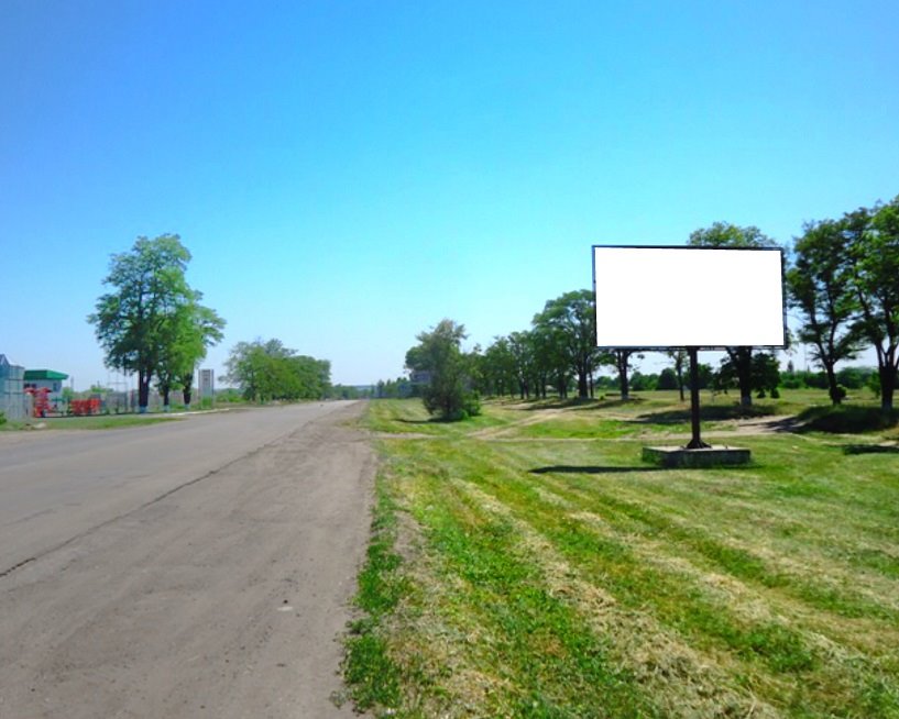 Billboard Oleksandria,  Kremencuc'ke sose (v rajoni prov.Sonacnogo)