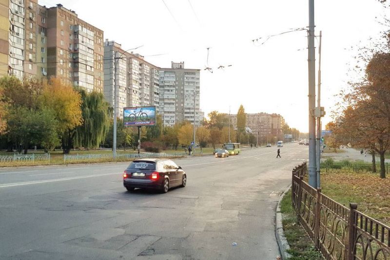 Billboard Kyiv,  st. Efremova (Uborevica), 24/26 (03-0931-01) v napramku Velikoi Okruznoi Dorogi