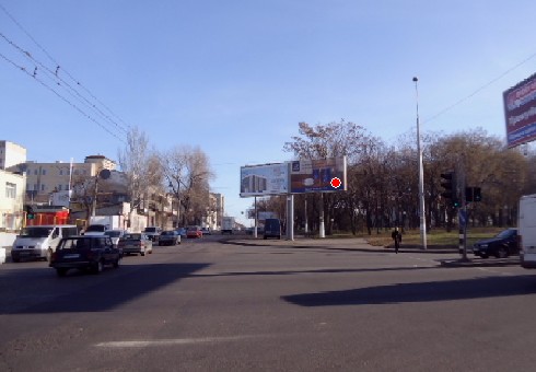 Prismatron, prism Odessa,  Mel'nic'ka st. - Balkivs'ka st., skver A3 prava