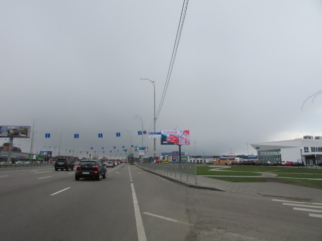 Video billboard Kyiv,  Палладіна Ак. пр-кт, (поруч "Лавіна Молл" "Ашан","Епіцентр"), рух в напрямку пр-ту Перемоги
