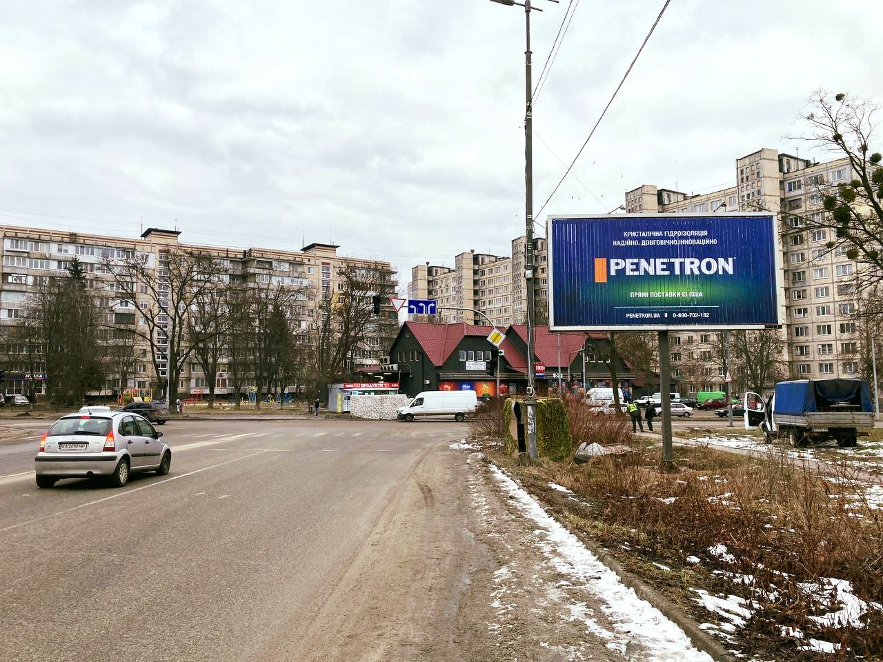 Prismatron, prism Kyiv,  Naumova generala st. (v"izd do Kieva z Irpins'koi trasi)