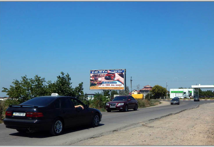 Billboard Odessa,  No199 Vyezd s Avtorynka Kual'nik (st.B)
