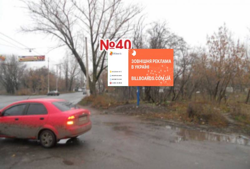 Billboard Slovyansk,  perehresta st. Sucasna/st. Novosadova