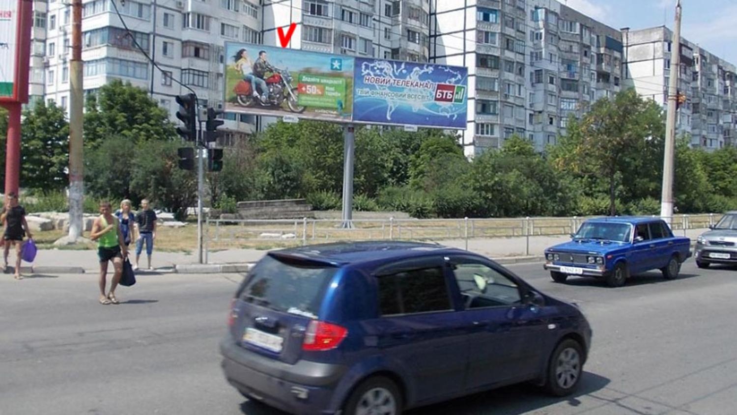 Billboard Kherson,  Stritens'ka st. / Komkova st., livij