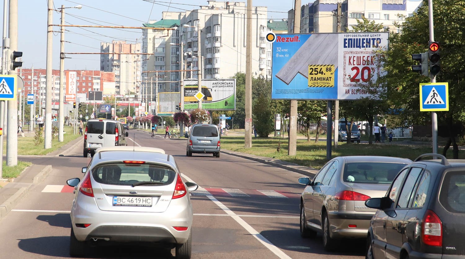 Billboard Lviv,  Cervonoi Kalini av., 95