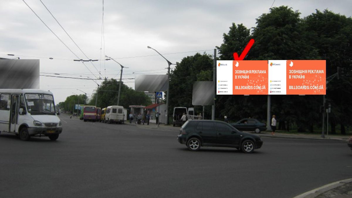 Prismatron, prism Lviv,  Strijs'ka st. / Naukova st., liva, z centru