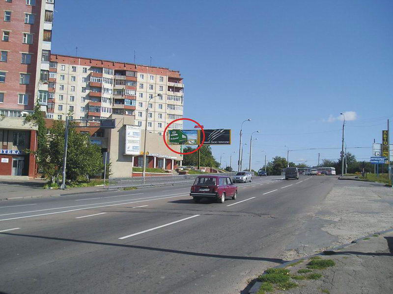 Billboard Rivne,  Kulika i Gudaceka -  Dubens'ka (livij)