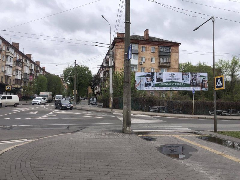 Billboard Chernihiv,  perehr st. Sevcenko ta st. Puskina_A
