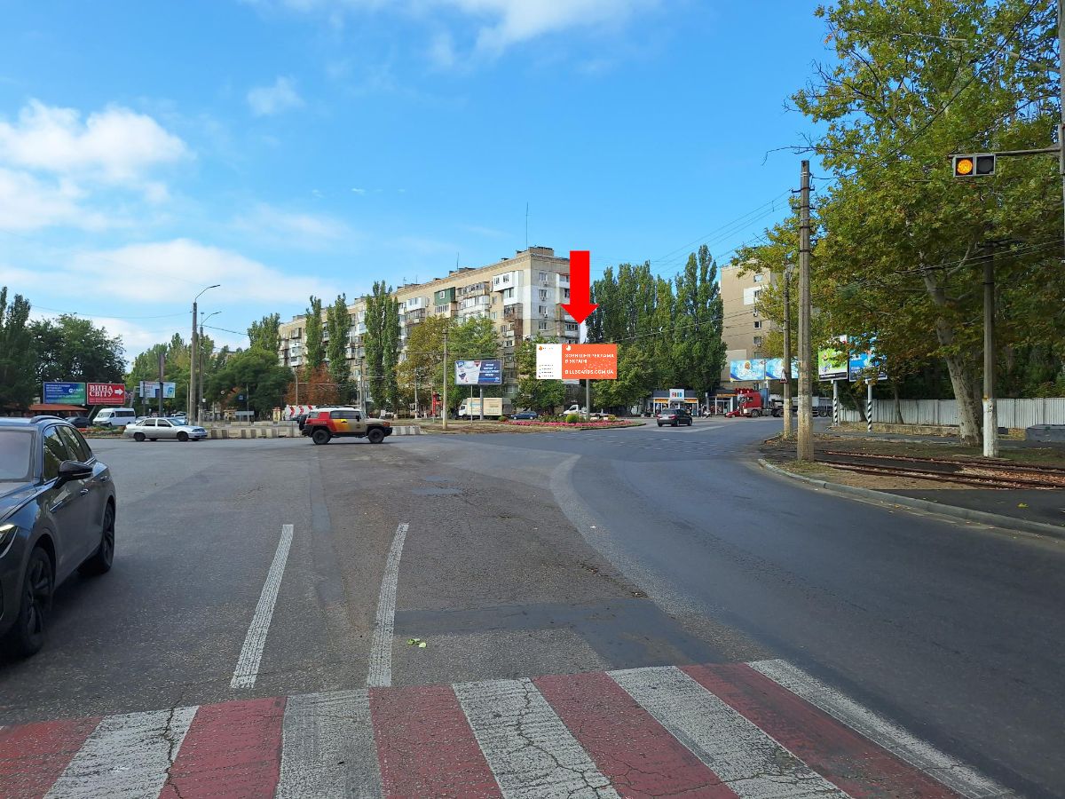 Video billboard Odessa,  Заболотного вул. - Князя Володимира Великого пр. (колиш. Добровольського пр.)