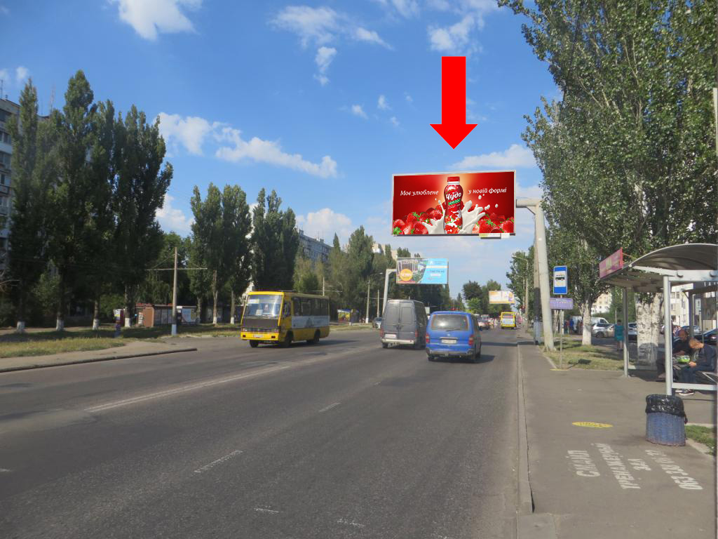 Billboard Odessa,  Добровольського пр., 122/1, з центру