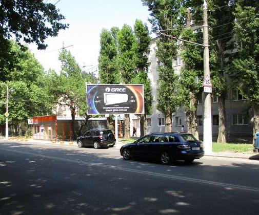 Billboard Odessa,  Segeds'ka st., 5 - Marsala Govorova st.