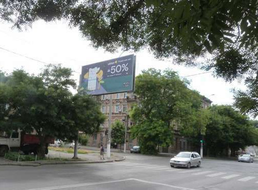 Billboard Odessa,  M`asoidivs'ka st., 45 - Bolgars'ka st.