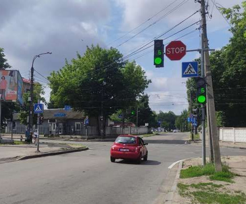 Billboard Chernihiv,  Lubec'ka st., 17 - V'aceslava Cornovola st.