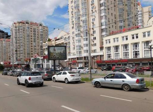 Video billboard Kyiv,  Levka Luk'anenka st., 29 B (TT 4.8 676h468)