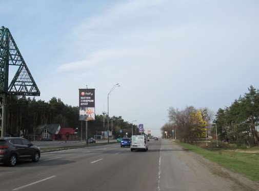 Billboard Kyiv,  Brovars'kij prosp., na rozpodiluvaci No4 (u napramku Kieva)
