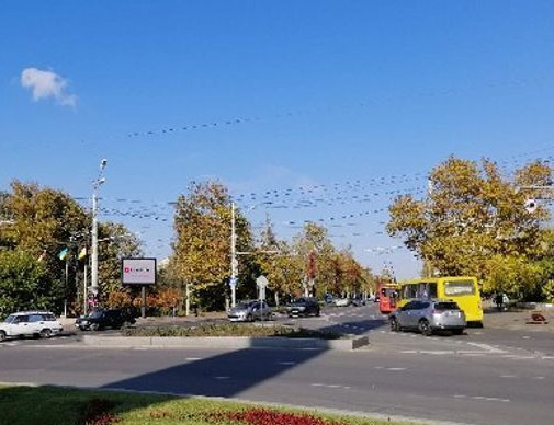 Video billboard Odessa,  10-go Kvitna., Dendropark Peremogi, (rozsirenna 480h336)