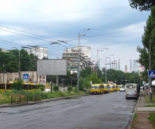 Billboard Kyiv,  Irpins'ka st., 76 (u napramku Cornobil's'koj st.)