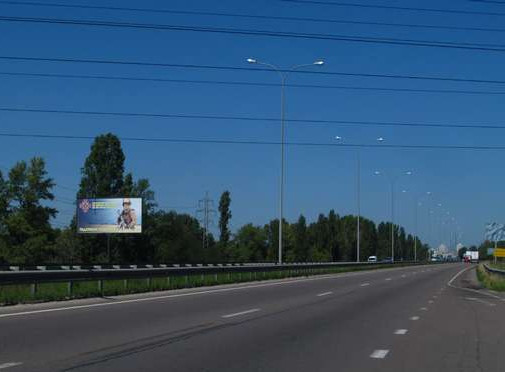 Billboard Kyiv,  Bogatirs'ka st., naproti restoranu "Provincia na Dnipri"