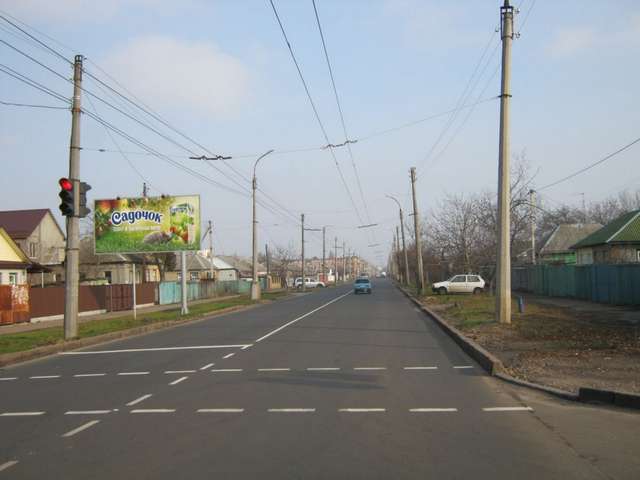 Billboard Cherkasy,  Engel'sa st. (V'aceslava Cornovola st.) - Ivana Mazepi st.