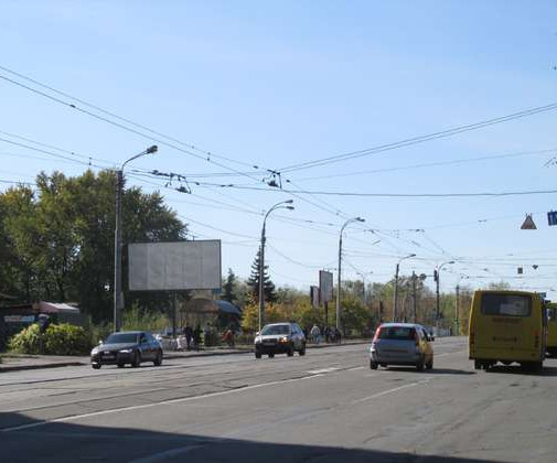 Billboard Kyiv,  Privokzal'na st., naproti No1A (u napramkuHar'kovs'kogo sose)