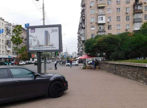 Scrolller, scroll Kyiv,  Velika Vasil'kivs'ka st., 124 perehr. z st.Tvers'ka 