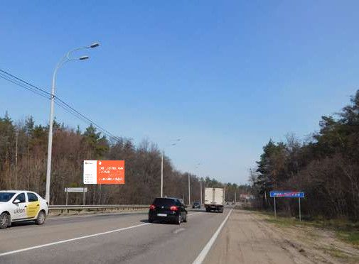 Billboard Kyiv,  Mins'kij prosp., 1,1 km do rozv'azki z Bogatirs'koi (u napramku Bogatirs'koi)
