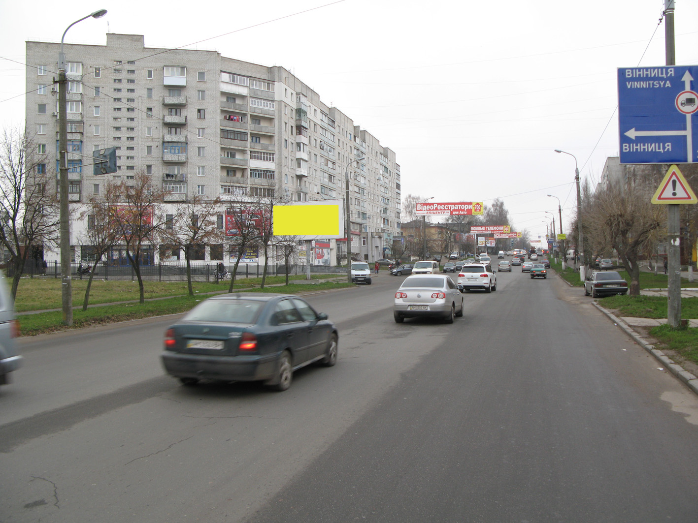 Billboard Berdychiv,  Zitomirskaa st.  46/1 (Perekrestok )