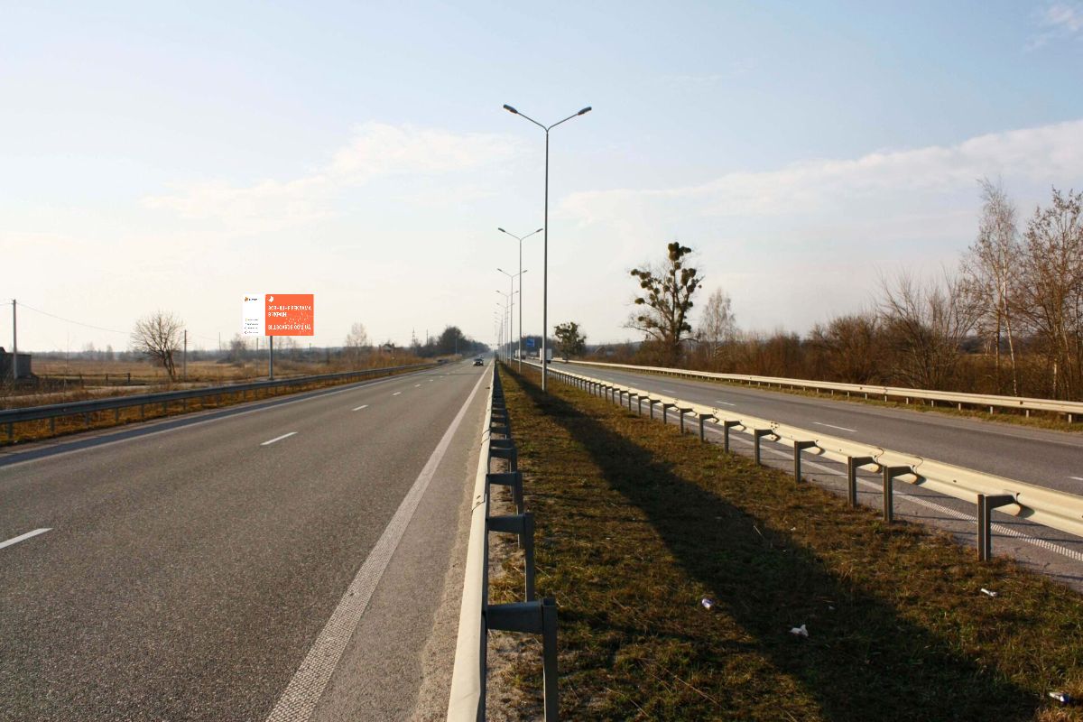 Billboard Zhytomyr,  trasa Kiiv-COP  M-06 163+400 (livo) s. Bolarka