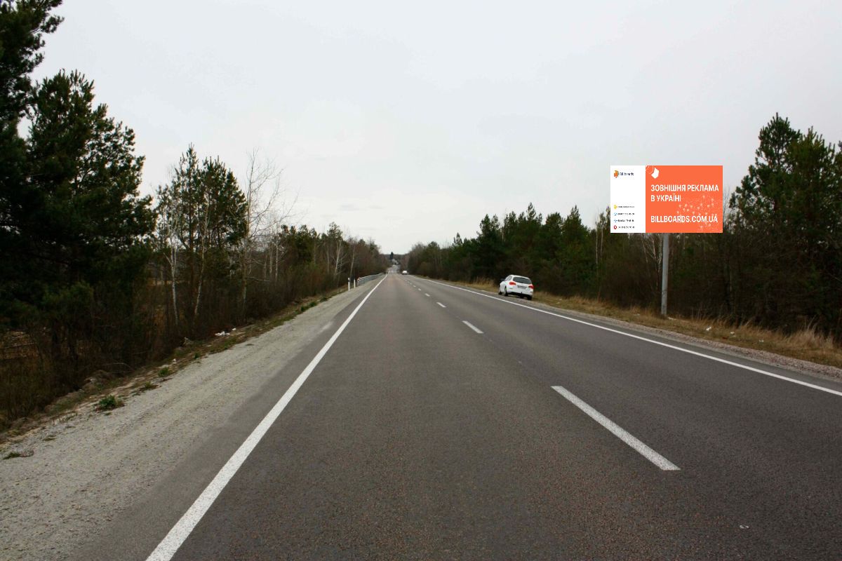 Billboard Zhytomyr,  trasa Zitomir-Cernivci N-03 29+680(livo)