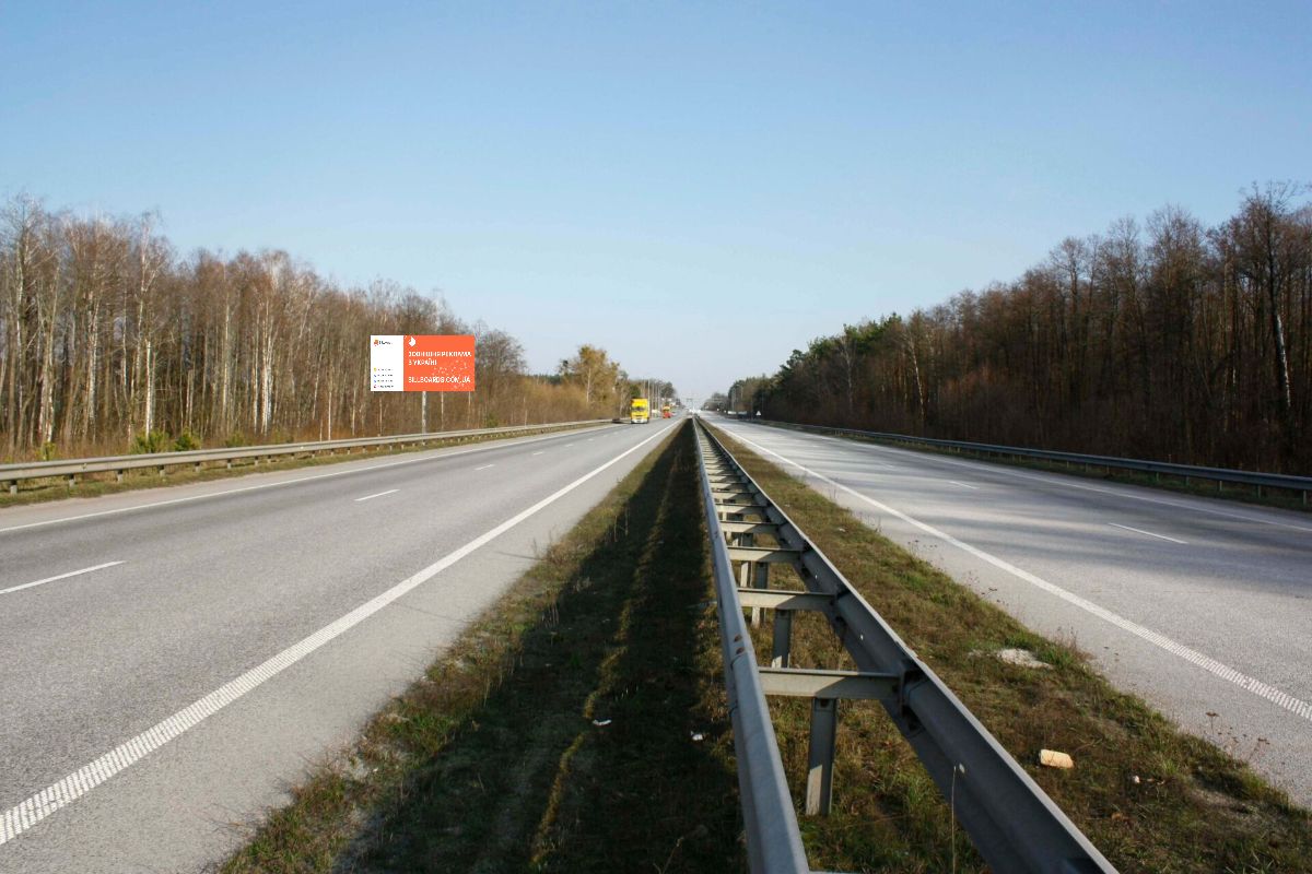 Billboard Zhytomyr,  trasa Kiiv-COP  M-06 160+200 (pravo) StejkHaus