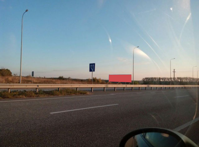 Billboard Zhytomyr trasi,  Trasa Zitomir-Kiiv.Ob'izdna Korostiseva. Naproti kompleksu"Voaz", napramok z Kieva na Zitomir