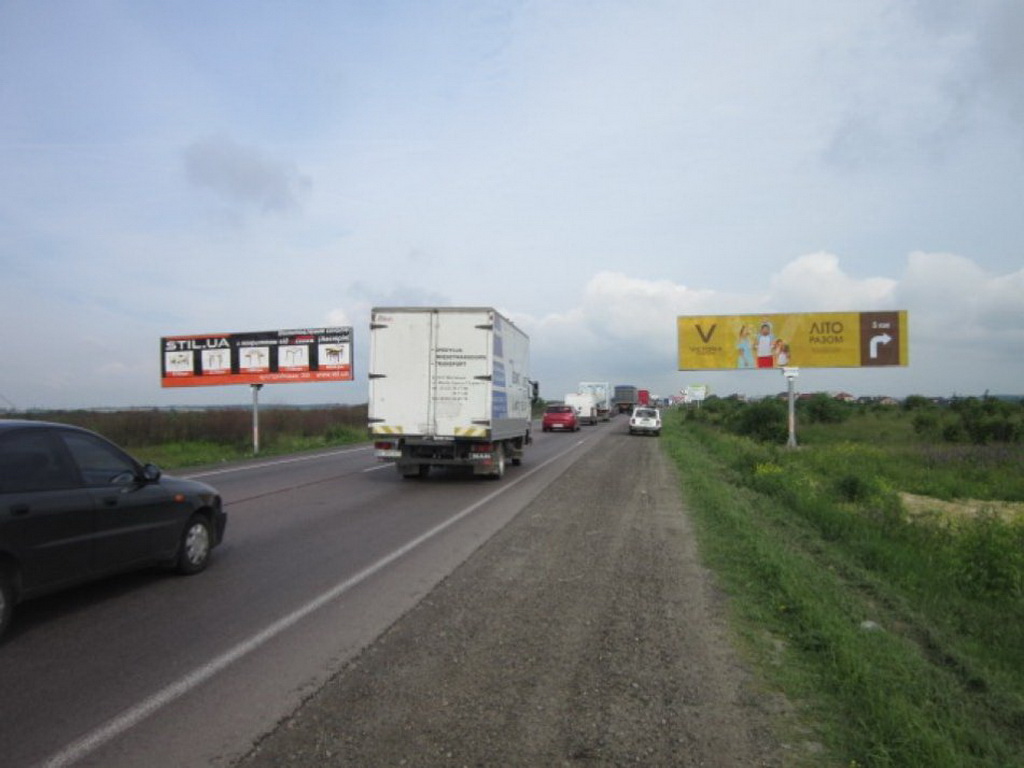 Billboard Lviv route,  М-10, Західний обхід м. Львова, км 14+100,