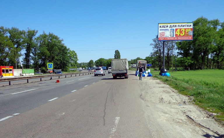 Billboard Brovary,  Окружна/поворот на Требухів (А) - на Чернігів