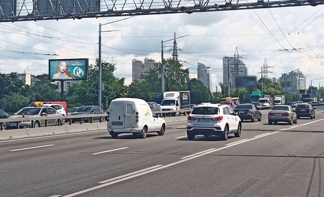 Scrolller, scroll Kyiv,  pr-t S.Banderi/st.Jordans'ka (L.Gavro) - Petrivka,na Moskovs'kij mist,Troesinu (V1) SKROLLER