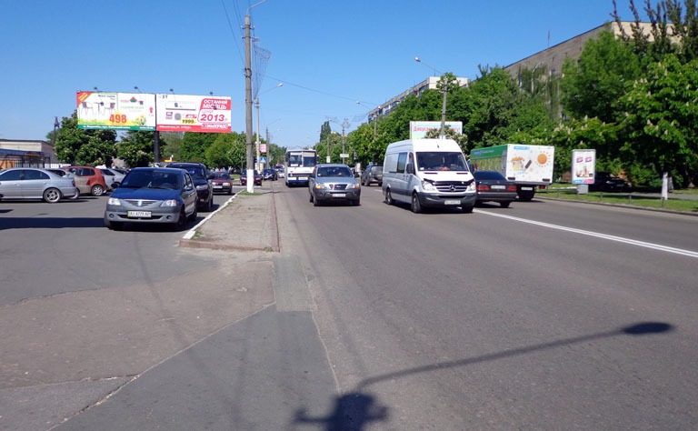 Billboard Boryspil,  Бориспіль вул.Київський шлях (В) правий /АТБ,ринок Зоряний - на Київ (тільки для вініла 6х3)
