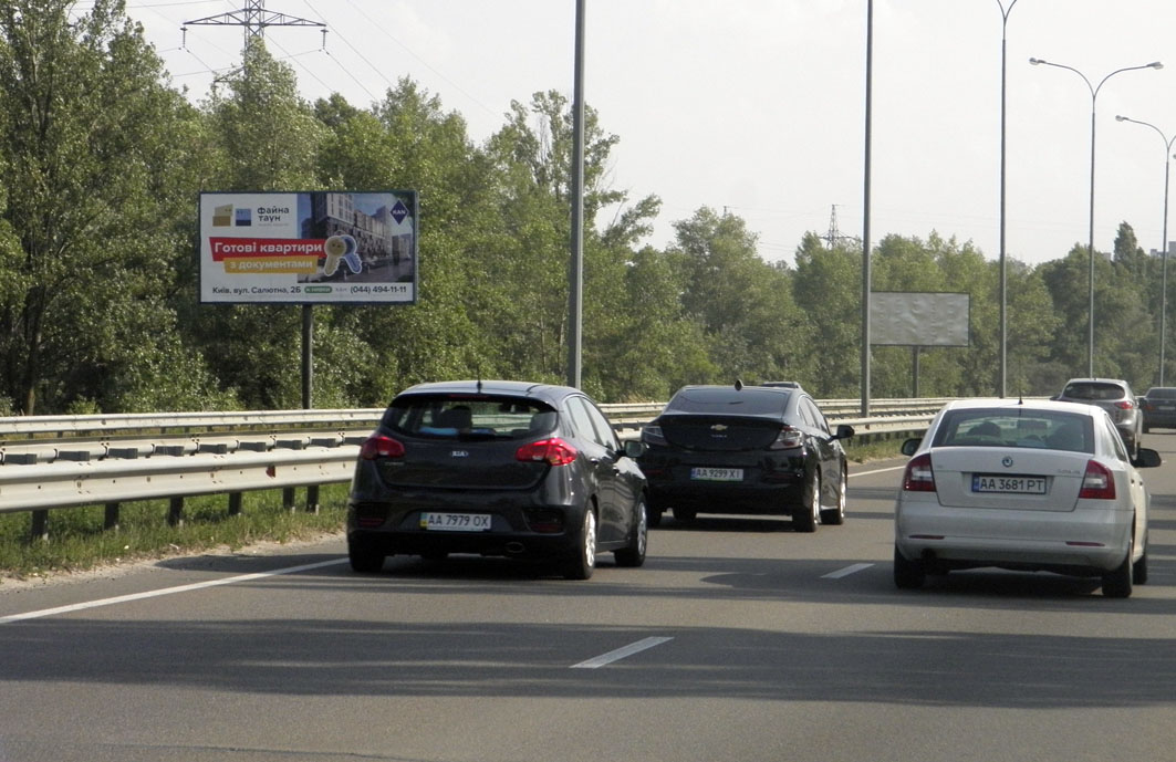 Billboard Kyiv,  st.Bogatirs'ka/ZK Italijs'kij Kvartal (V) na Kiiv