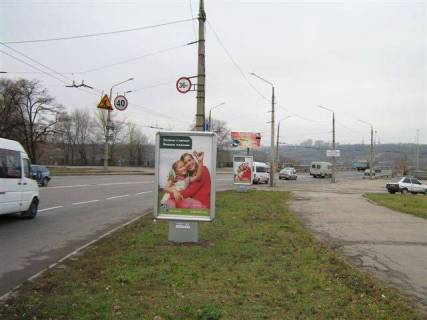 Citylight A in Zaporizhzhya, 1.8x1.2  pl. Lenina / v"ezd na DneproGES s levogo berega Photo 1