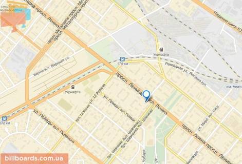 Backlight  in Zaporizhzhya av. Lenina 167 scheme