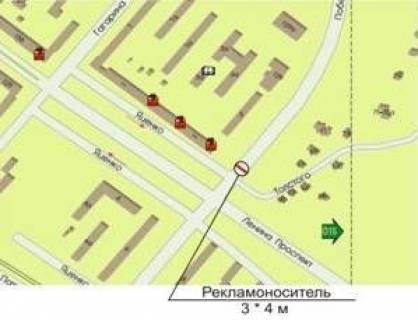 Backlight A in Zaporizhzhya, 3x4  st. Pobedy (k 5-oj gorbol'nice) scheme