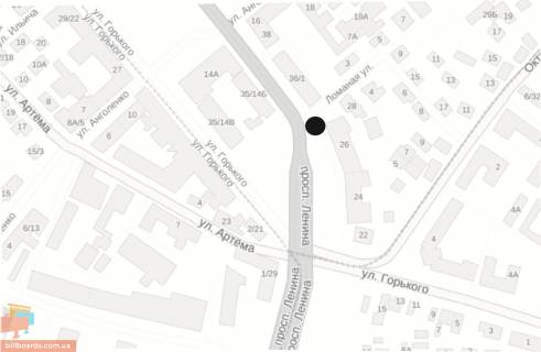 Citylight  in Zaporizhzhya pl. Lenina / v"ezd na DneproGES s levogo berega scheme