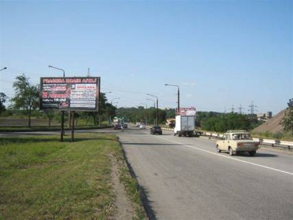 Billboard B in Zaporizhzhya, 3x6  st. Severnoe sosse - st.Diagonal'naa - st.Demokraticeskaa Photo 1