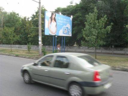 Billboard A in Zaporizhzhya, 3x6  st. Pobedy - st.Stalevarov - st.Panfilovcev Photo 1