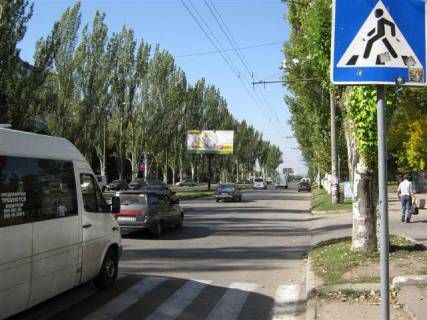 Billboard A in Zaporizhzhya, 3x6  st. Cumacenko 34 (vyezd s Kosmosa) Photo 1