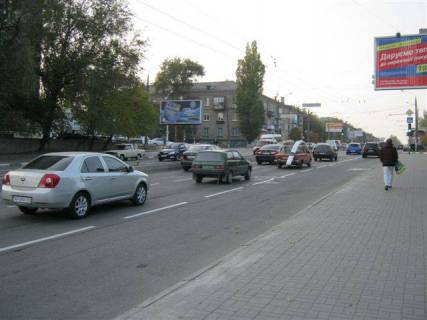 Billboard B in Zaporizhzhya, 3x6  st. Pobedy - st. Niznedneprovskaa Photo 1
