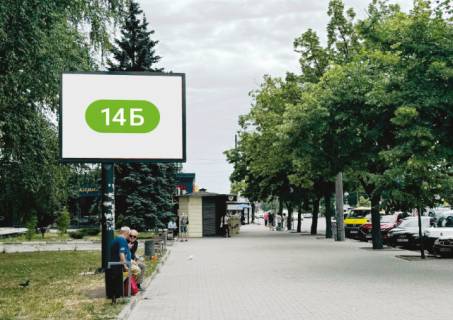 Backlight B in Zaporizhzhya, 3x2  av.Sobornij, bila bud.144-146 Photo 1